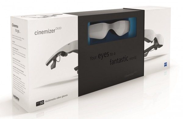 Carl Zeiss Cinemizer OLED retail package - open