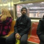 Sergey on subway