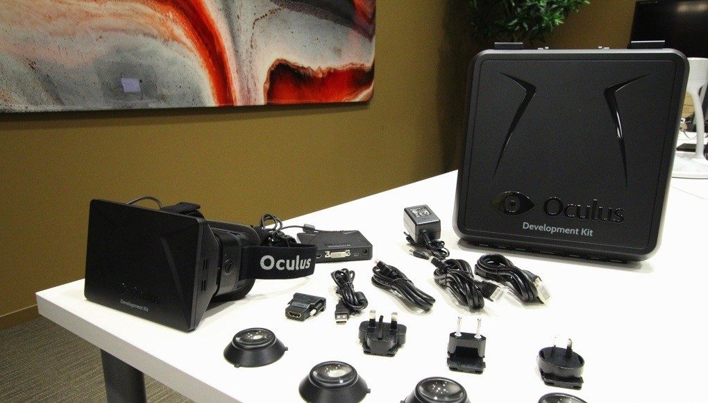Oculus Rift Developer Kit Contents: Cables, Adapters, SDK,