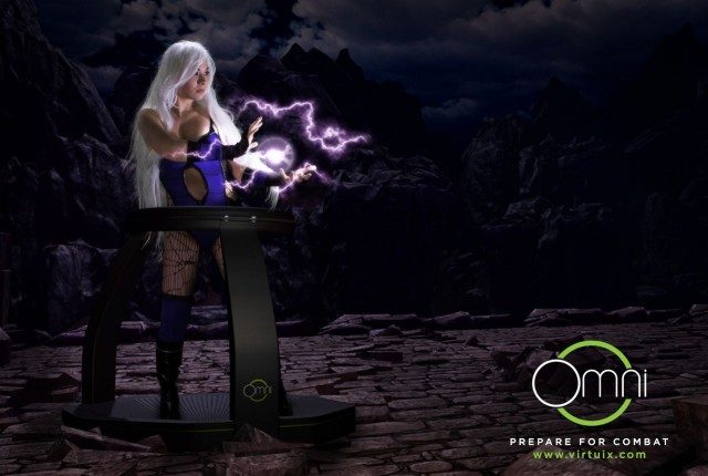 virtuix omni kickstarter date oculus rift gameplay video