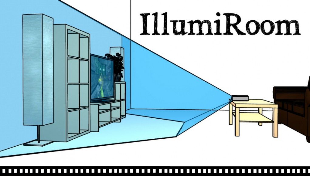 Microsoft Illumiroom Immersive Gaming System, Video and Researh Paper