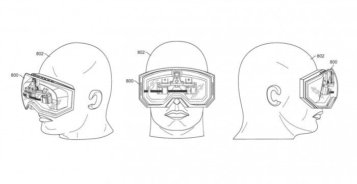 apple virtual reality hmd head mounted display vr headset patent