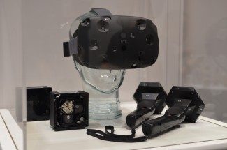 The HTC Vive (DK1), SteamVR Controllers and Laser Basestations