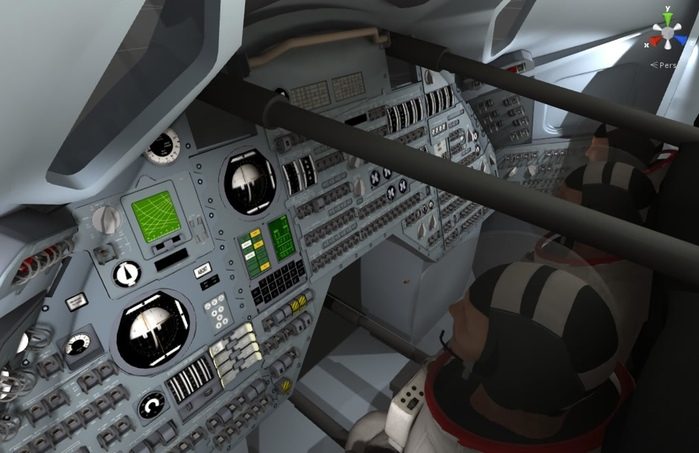 apollo 11 experience cockpit