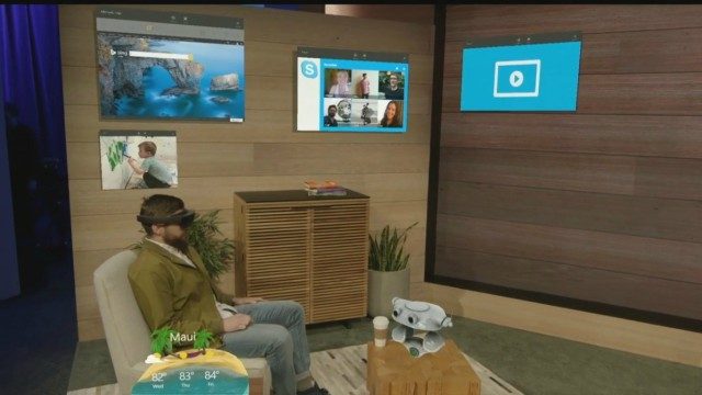 Microsoft Shows New Hololens Demos At Build Hundreds Of Hololens For Conference Goers To Try