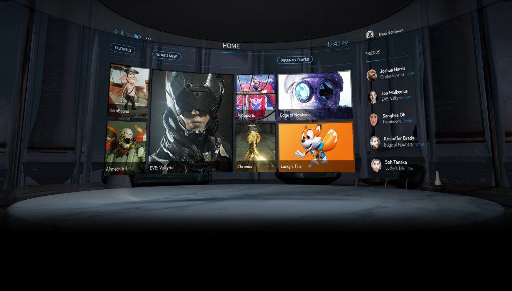 Oculus 'Home' Brings VR Enabled Games Portal to the ...