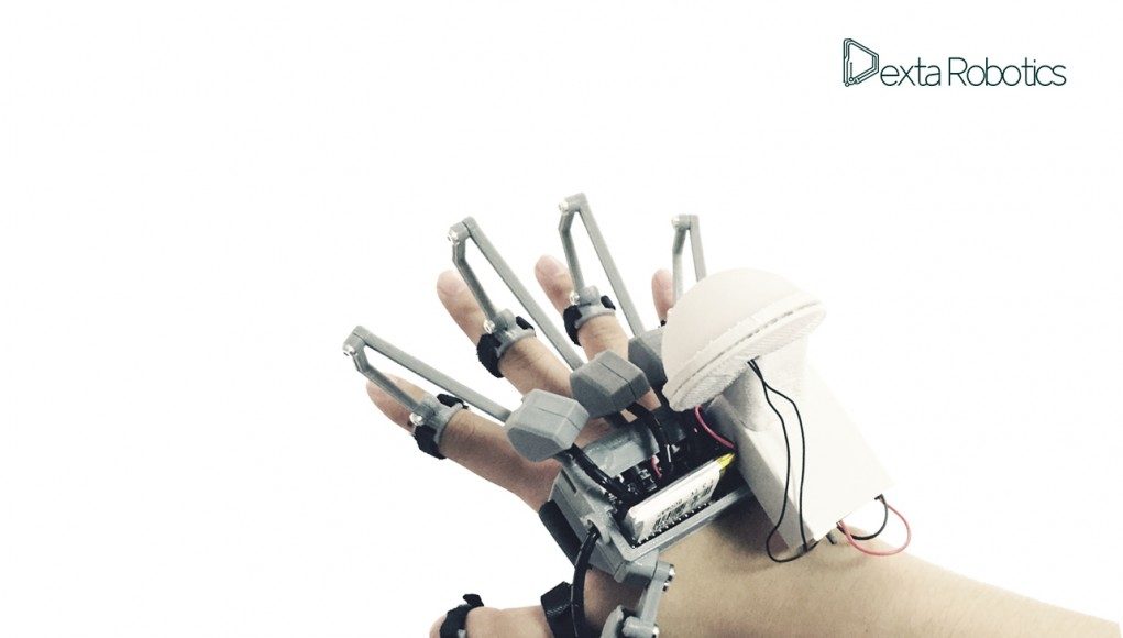 Latest Dexmo Input Glove Features Positional Tracking with Full Finger ...