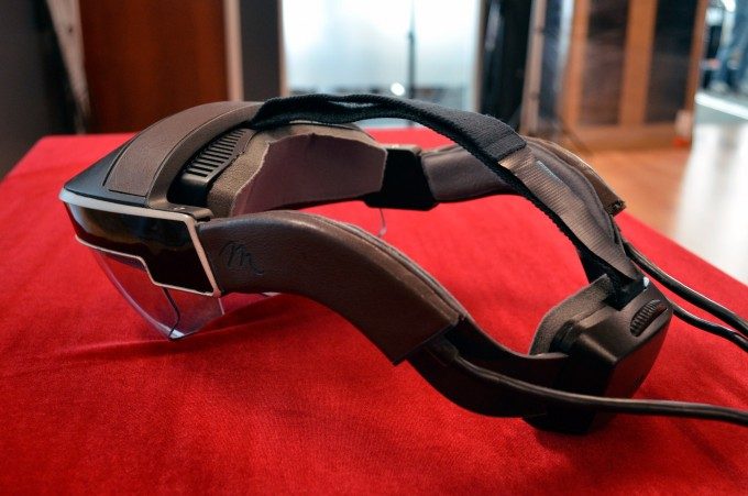 meta 2 development kit hands on augmented reality headset AR (2)