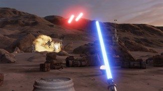 star wars trials of tatooine virtual reality htc vive vr lightsaber