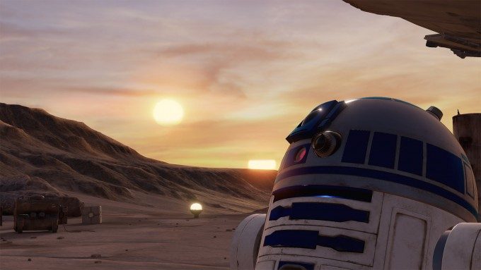 star wars trials of tatooine virtual reality htc vive vr r2d2