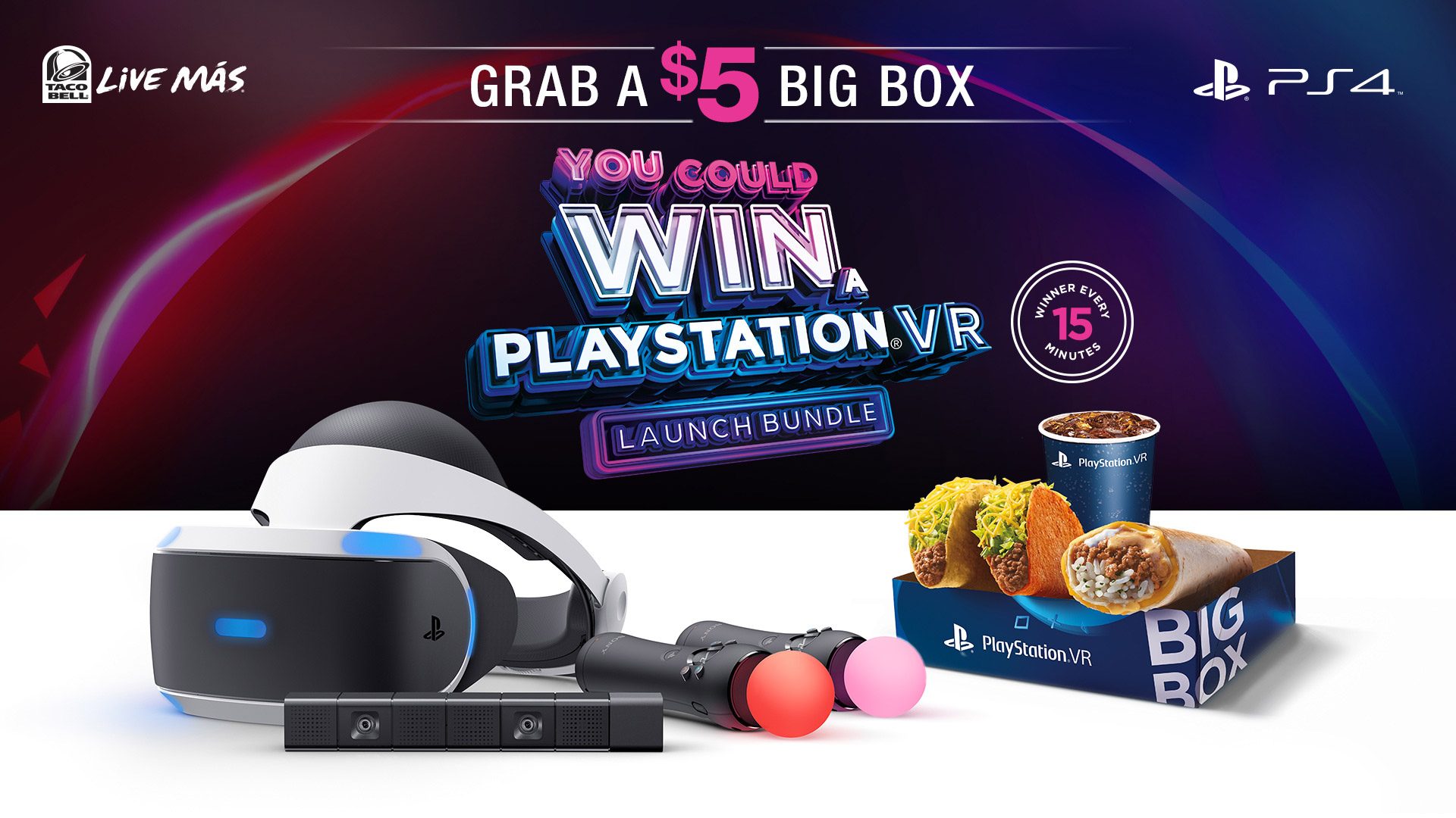 Win PlayStation VR in Taco Bell