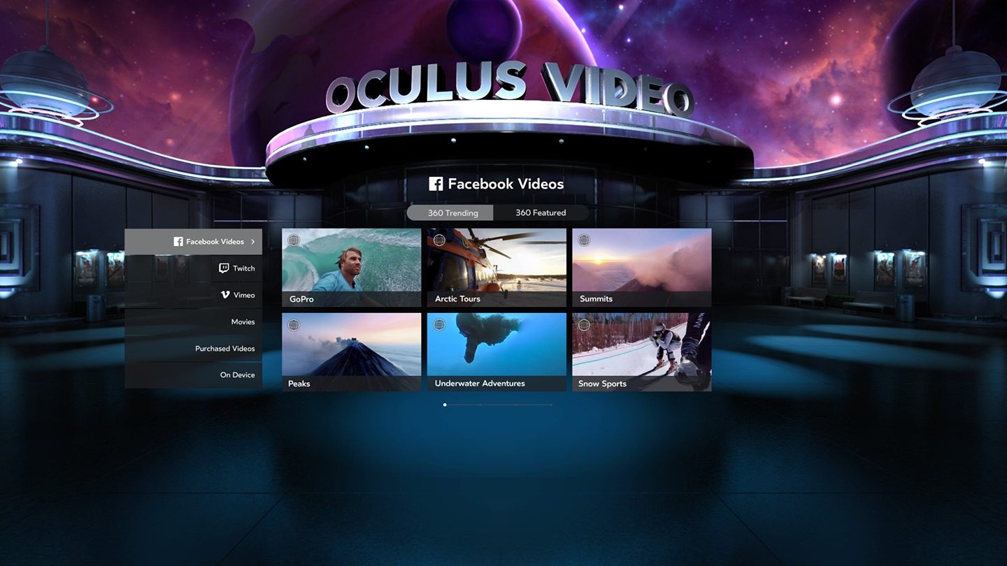 oculus rift videos