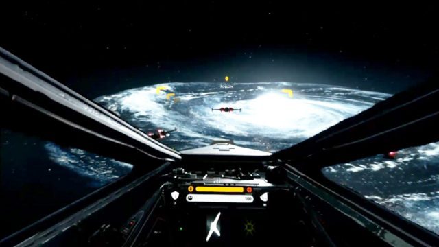 'Star Wars Battlefront X-Wing VR Mission' Gameplay Video on PSVR