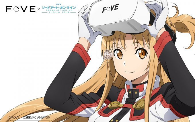 Art Online' Experience Coming to FOVE VR Headset to VR