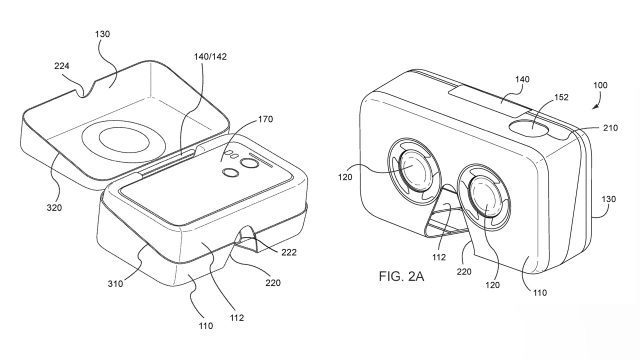 Google Patent Shows Smartphone Packaging that Doubles as a VR Headset