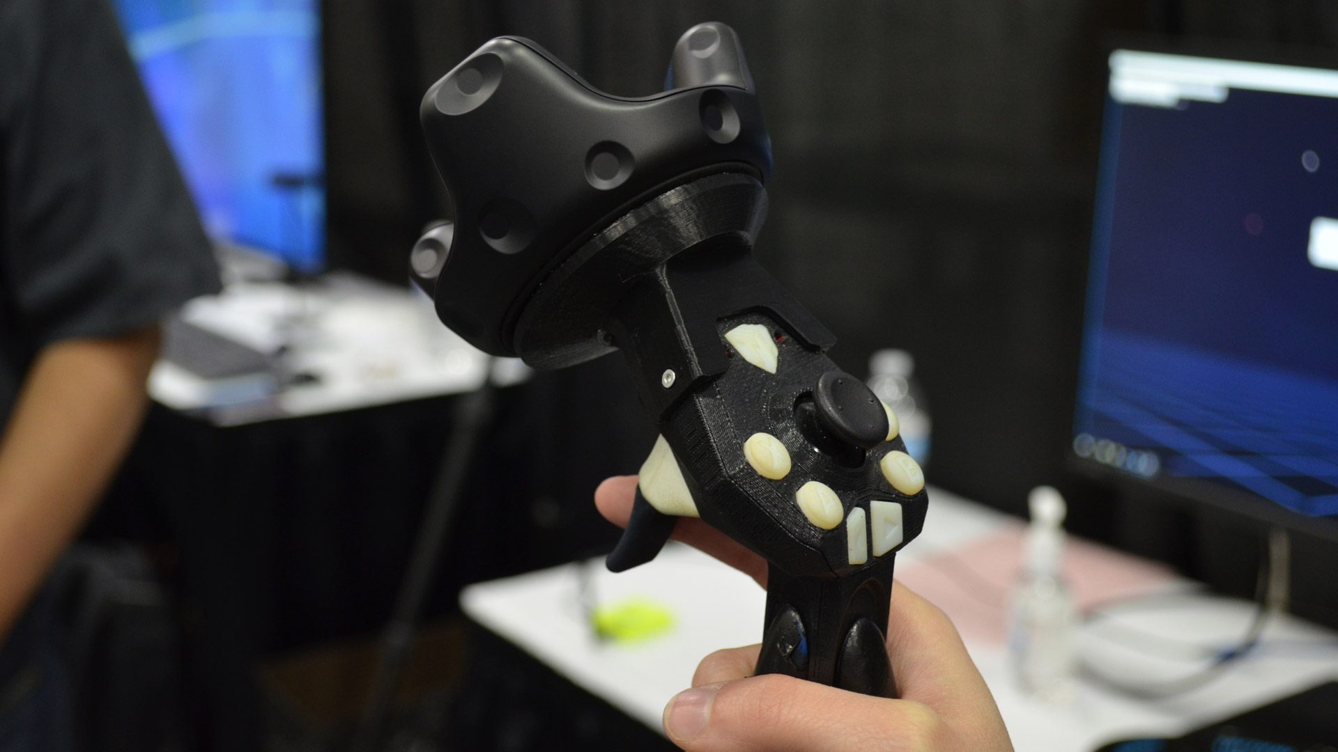 Haptics Reactive Grip Controller with Vive Tracker, Touch, and SteamVR Tracking