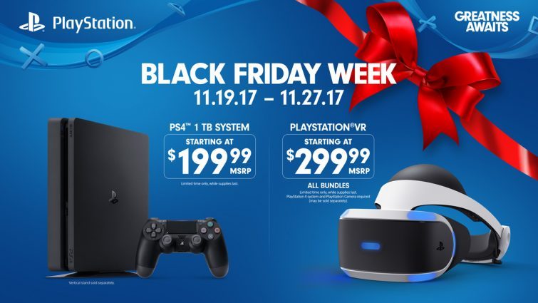 Sony Cuts Price of PSVR PS4 by $100 for Week-long Black Sale – to VR