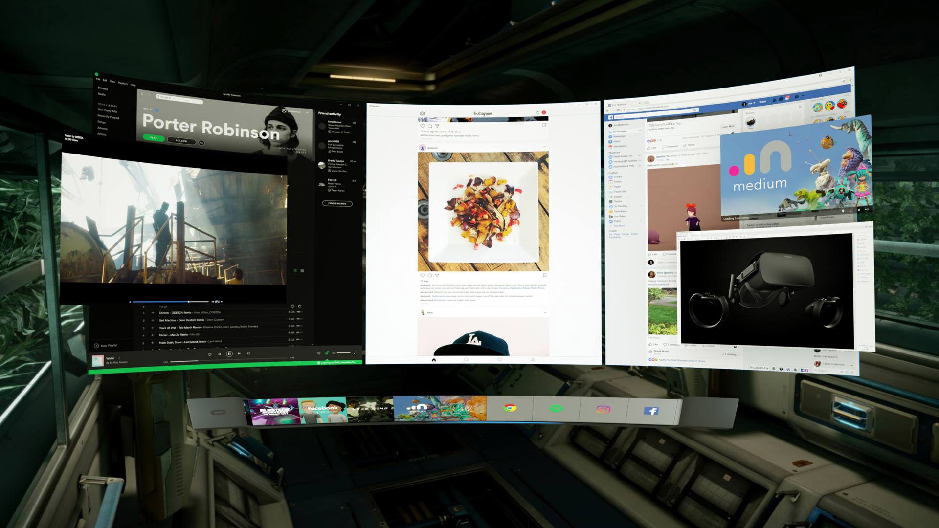 oculus rift s virtual desktop