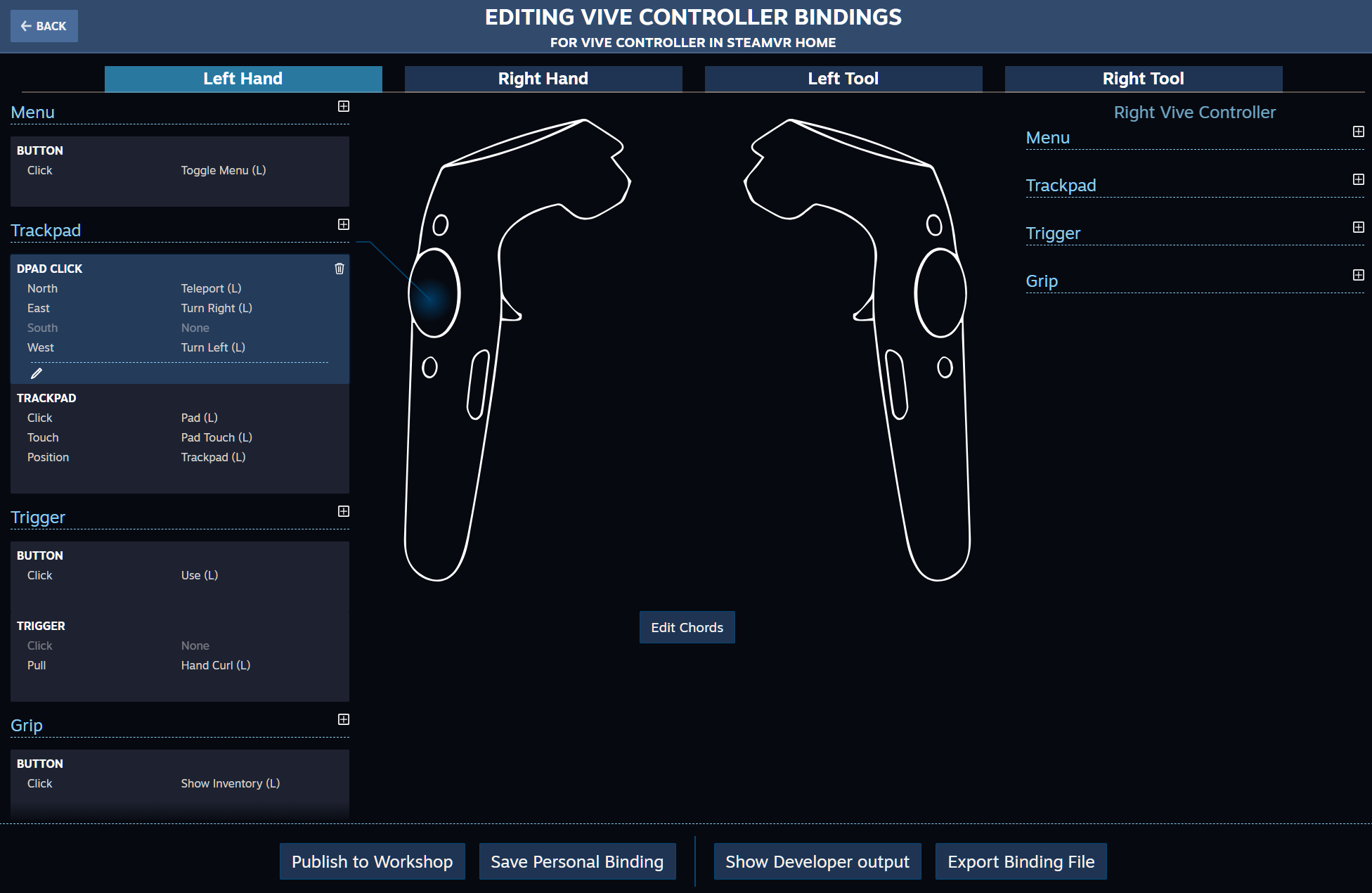 subnautica oculus rift controls