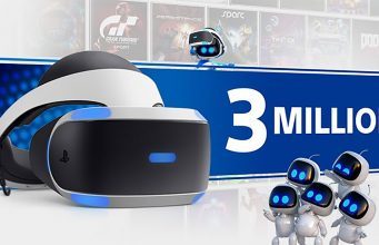 PlayStation VR Passes 3 Million Units Sold