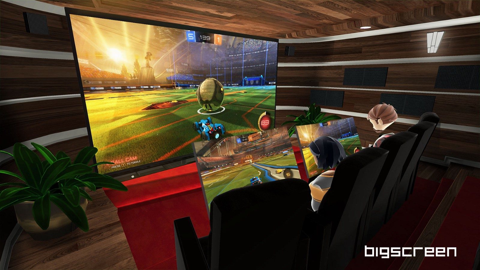 Watch The Super Bowl For Free In VR With 'Bigscreen' - VRScout