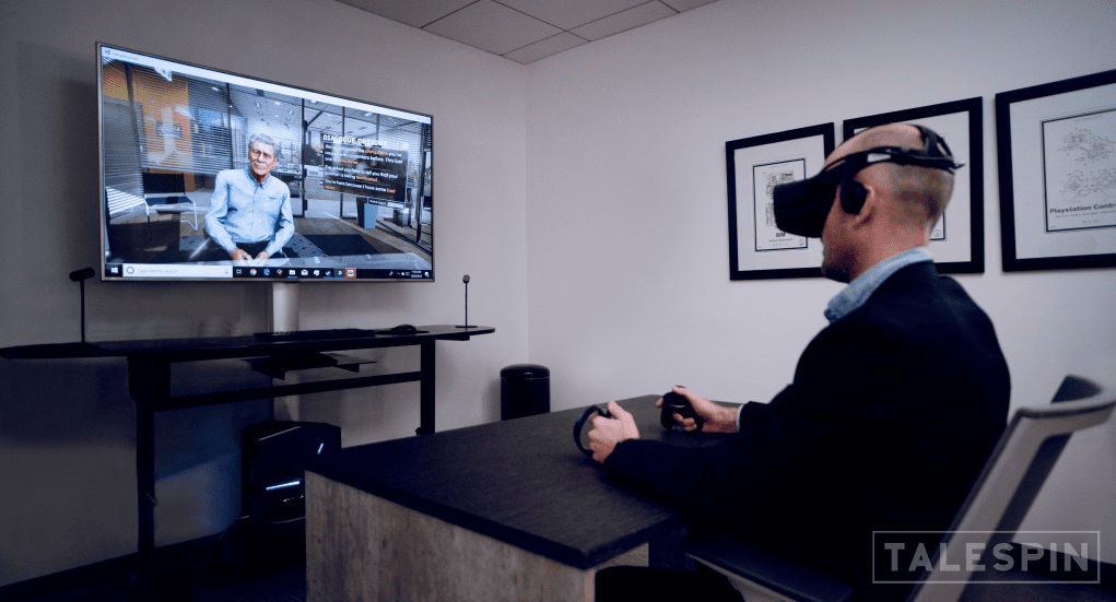Talespin Building Virtual Human to Train Skills in VR