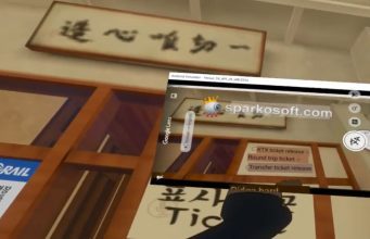 Indie Dev Experiment Brings Google Lens to VR, Showing Real-time Text Translation – Road to VR 1