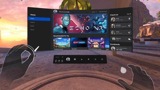 oculus link home