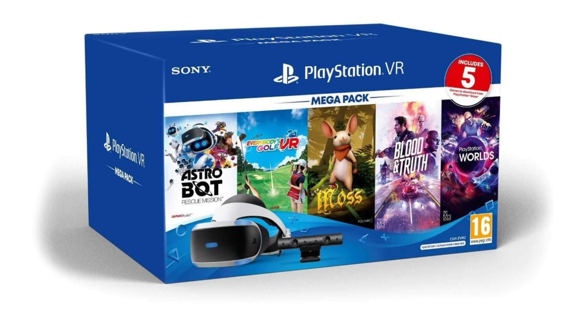 New PSVR Mega Pack for EU, Australia & New Zealand to Come with 5 Top  Titles, PS5 Camera Adapter