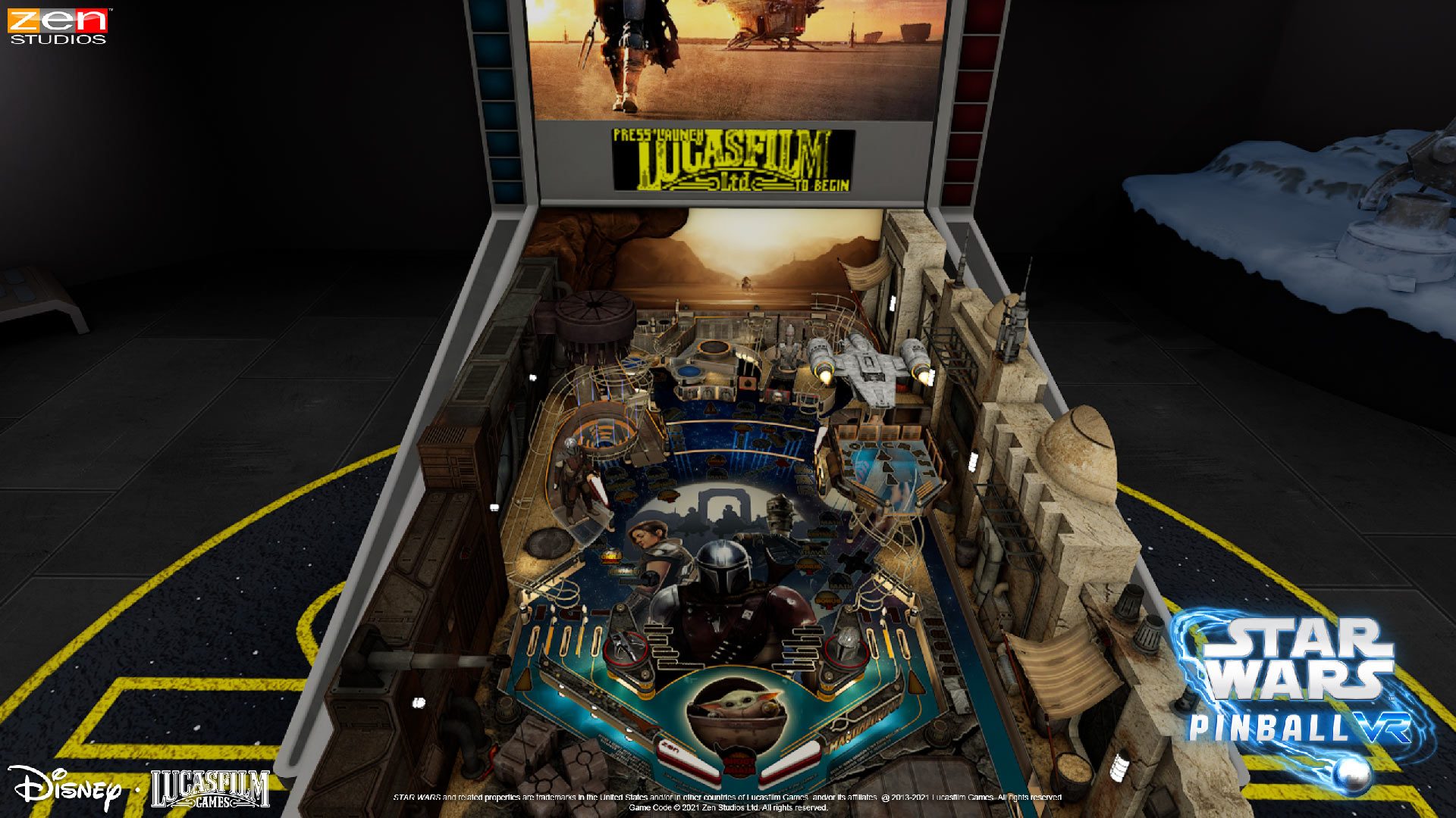 Corbata Oblea Decorar Star Wars Pinball VR' Preview – Possibly VR's Best Pinball Game to Date –  Road to VR