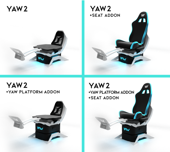 Yaw2 Motion Simulator Chair Over $2.7M on Kickstarter – Road to VR
