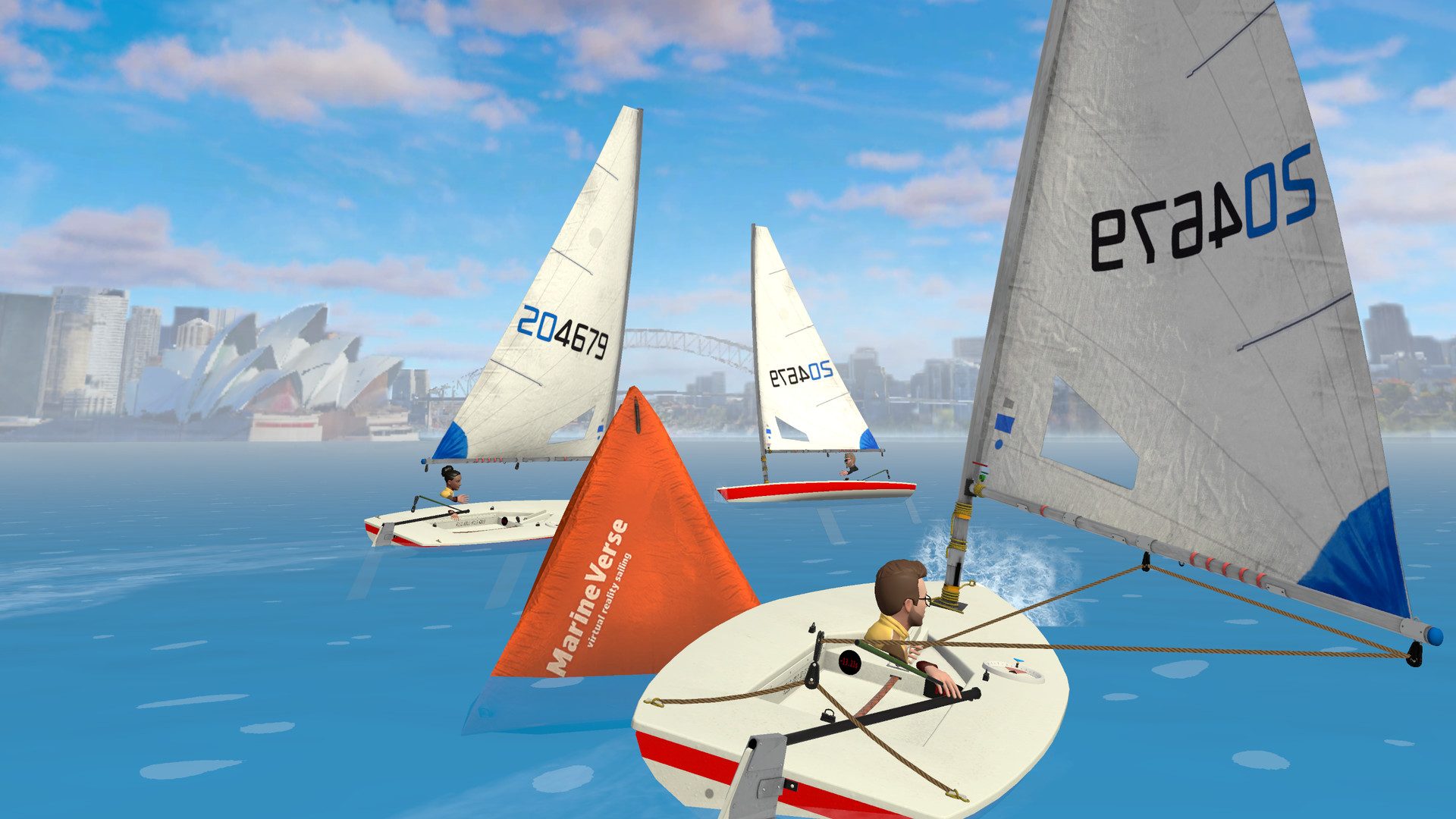 sailboat racing simulator