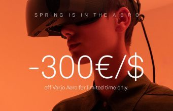 [Industry Direct] Varjo Celebrates Best Headworn Device Nomination with $300 Discount on Varjo Aero