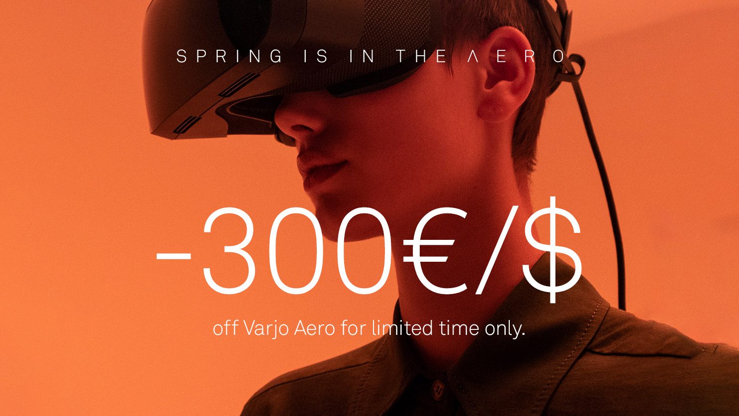 Varjo Celebrates Greatest Headworn System Nomination with $300 Low cost on Varjo Aero