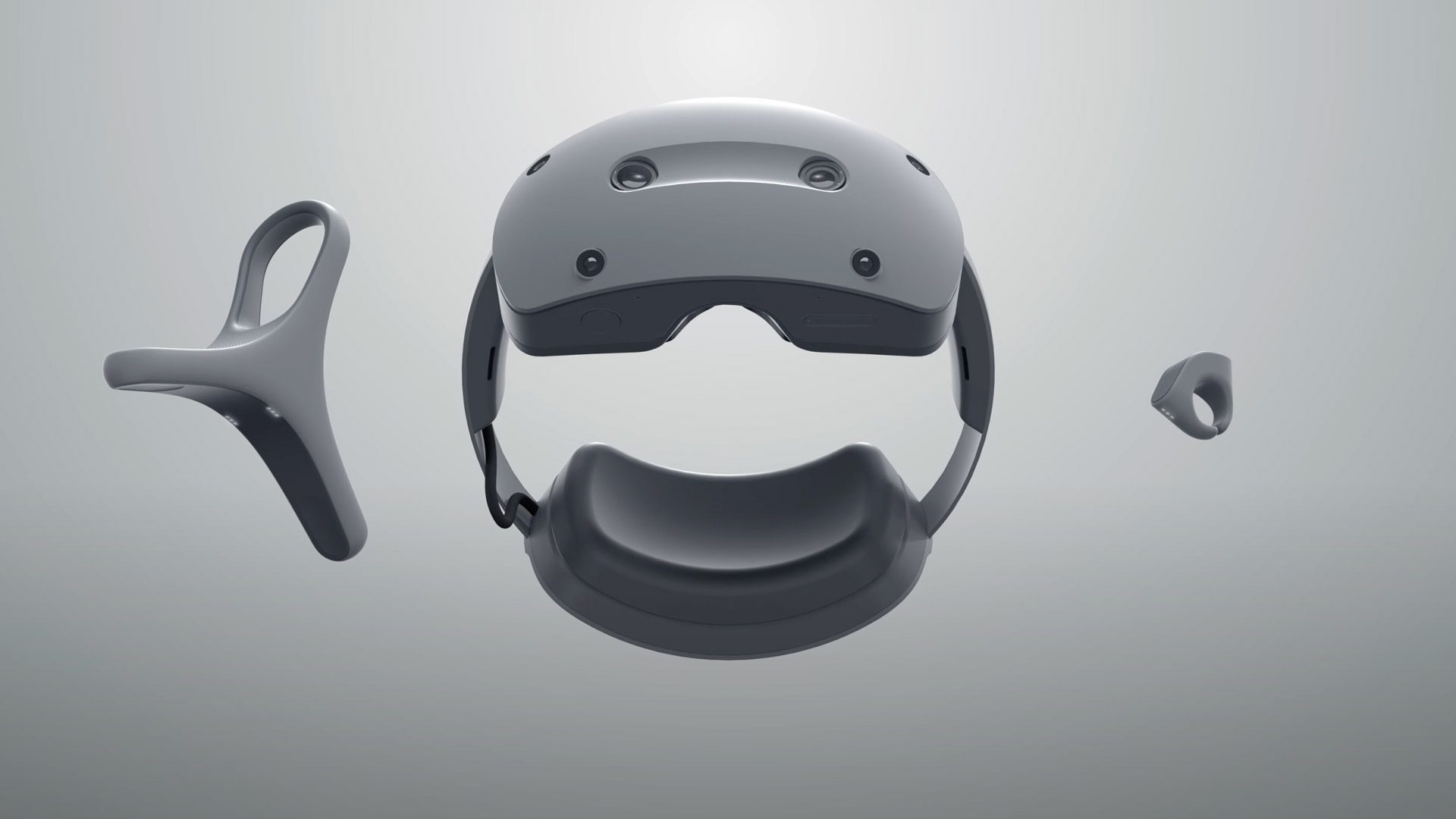 Image for article Sony Reveals Standalone MR Headset with 4K OLED Displays and Unique Controllers  Road to VR