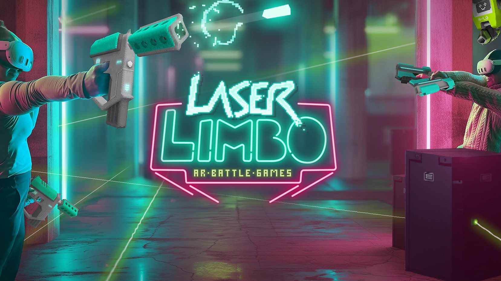 Многопользовательский лазертаг смешанной реальности появится в лаборатории приложений Quest в «Laser Limbo»