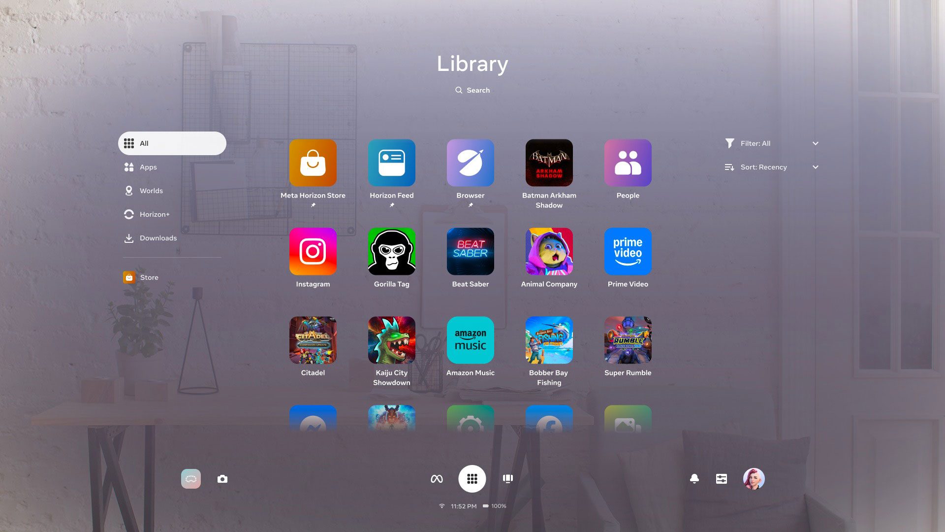 Meta Trials Quest UI Revamp and 3D Instagram Photos in New Horizon OS Update
