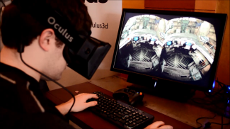 Oculus Rift GDC 2013 video Hawken TF2 DriVR Epic Citadel
