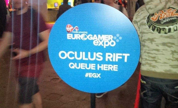 oculus rift queue sign eurogamer expo 2013 2