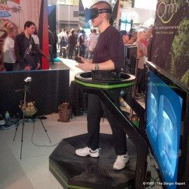 virtuix omni oculus rift eurogamer expo 2013