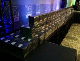 Steam Boxes Given Away to Every Attendee
