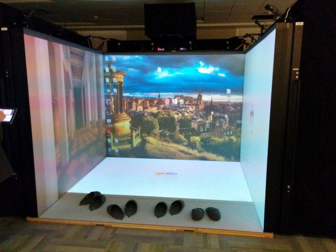 virtual reality lab cave