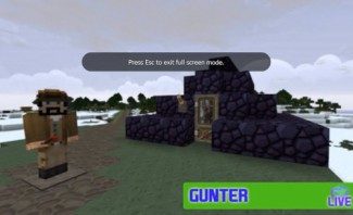 Gunter reports LIVE from the Metacraft server.