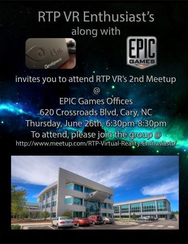RTP VR 2nd Meetup