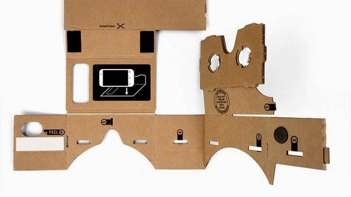 cardboard virtual reality google io 2014
