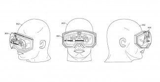 apple virtual reality hmd head mounted display vr headset patent