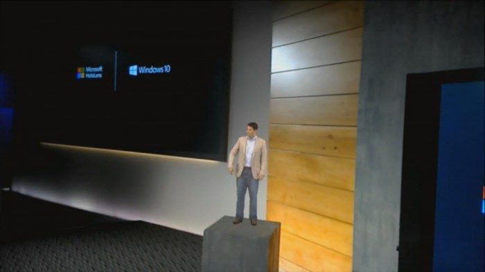 microsoft hololens in action through the lens