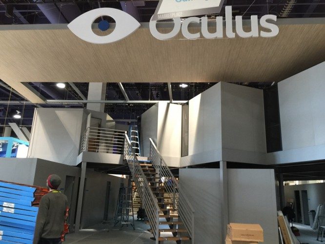 oculus rift ces 2015 booth
